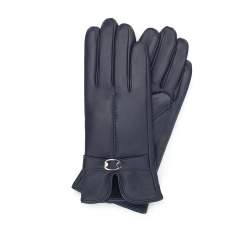 Gloves, navy blue, 39-6A-005-7-M, Photo 1