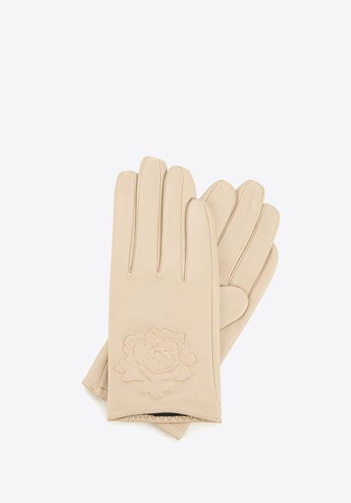 Women's gloves, light beige, 45-6-523-9-V, Photo 1