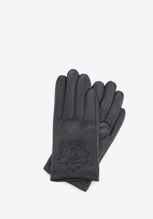 Women's gloves, navy blue, 45-6-523-GC-L, Photo 1