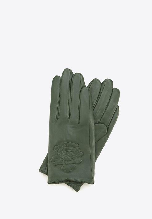 Women's gloves, green, 45-6-523-9-L, Photo 1