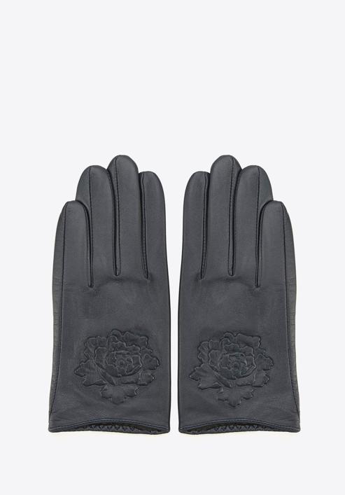Women's gloves, navy blue, 45-6-523-9-L, Photo 3