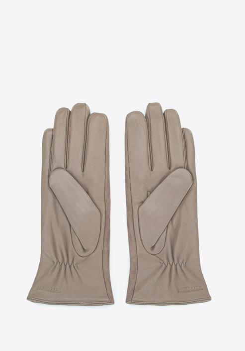 Women's gloves, beige, 39-6-559-6A-V, Photo 2