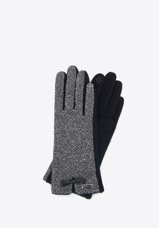 Damskie rękawiczki w melanżowy wzór