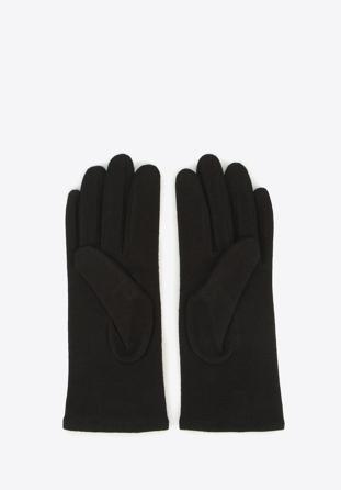 Damskie rękawiczki wełniane z kolorowymi kropkami, , 47-6-115-1X-U, Zdjęcie 1