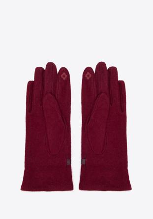 Damskie rękawiczki z kokardką, -, 47-6A-002-22-U, Zdjęcie 1