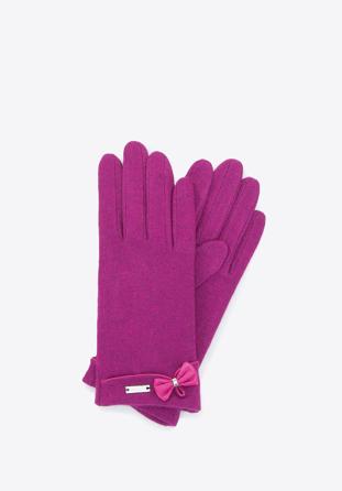 Gloves, fuchsia, 47-6-120-P-U, Photo 1