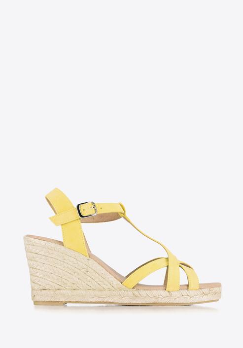 Women's shoes, yellow, 88-D-502-Y-41, Photo 1