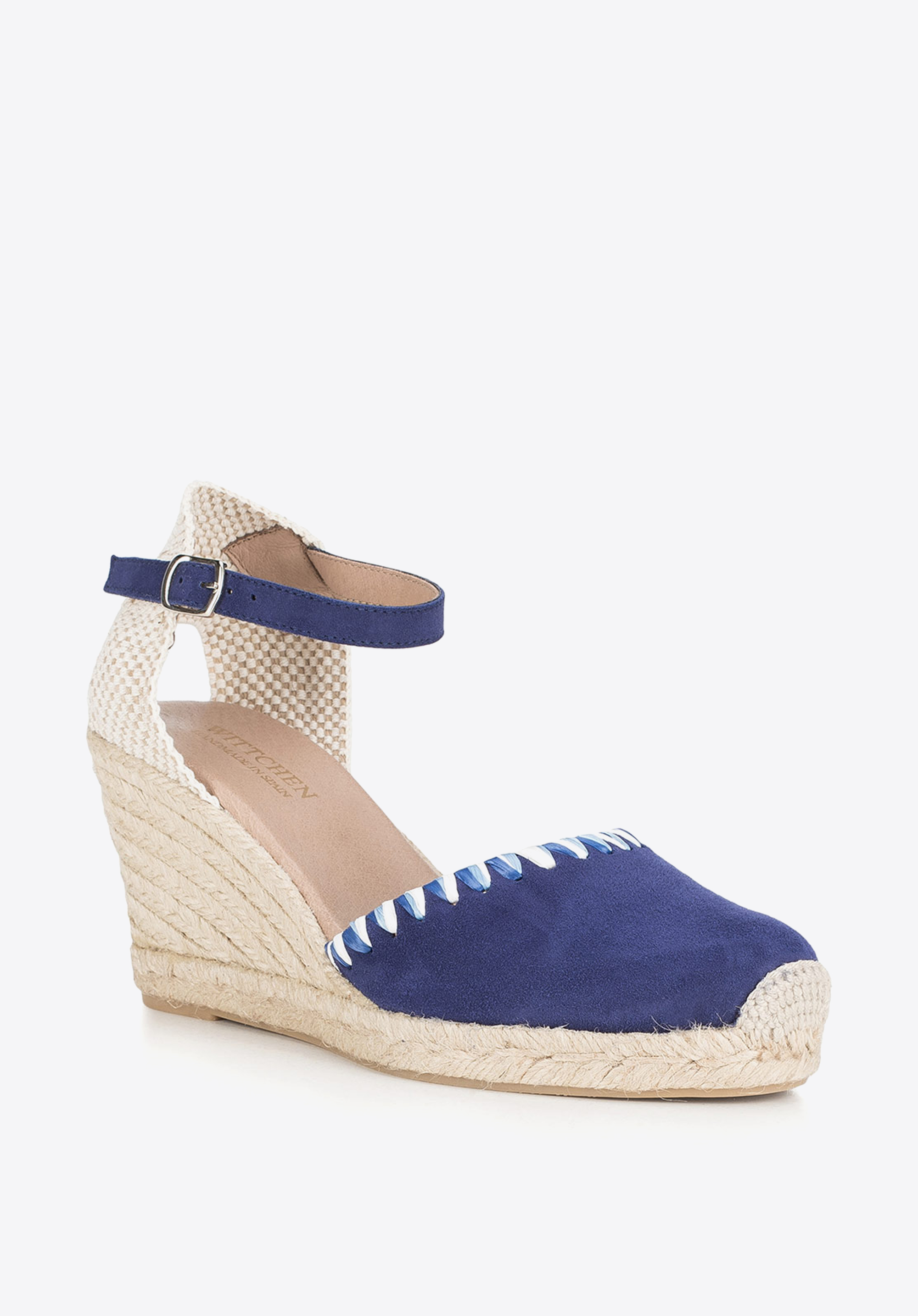 Women's shoes, navy blue, 88-D-500-7-40, Photo 1