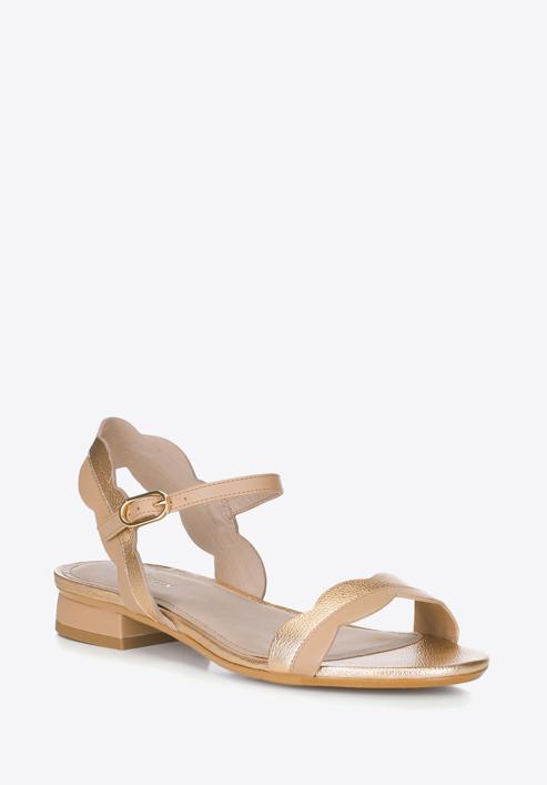 Women's sandals, gold-beige, 88-D-559-K-36, Photo 1