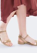 Women's sandals, gold-beige, 88-D-559-K-36, Photo 3