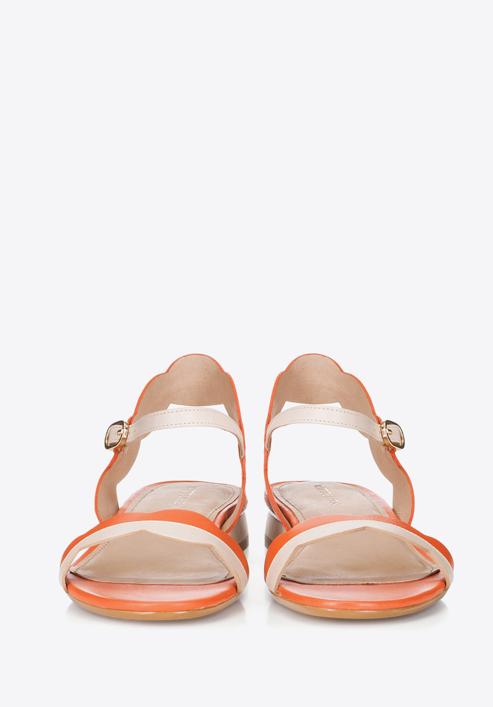 Women's sandals, coral, 88-D-559-K-36, Photo 4