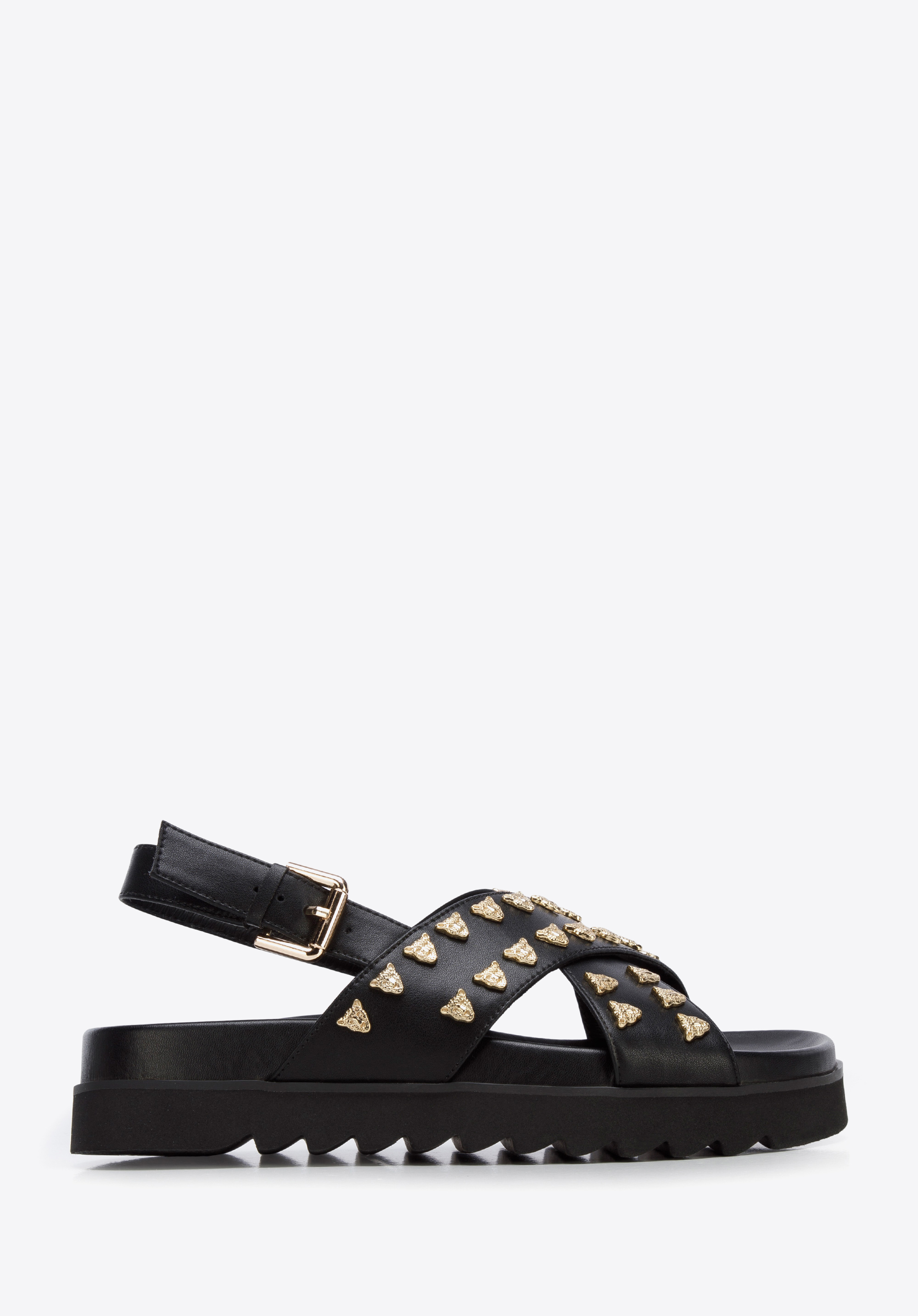 Women's stud platform sandals I WITTCHEN