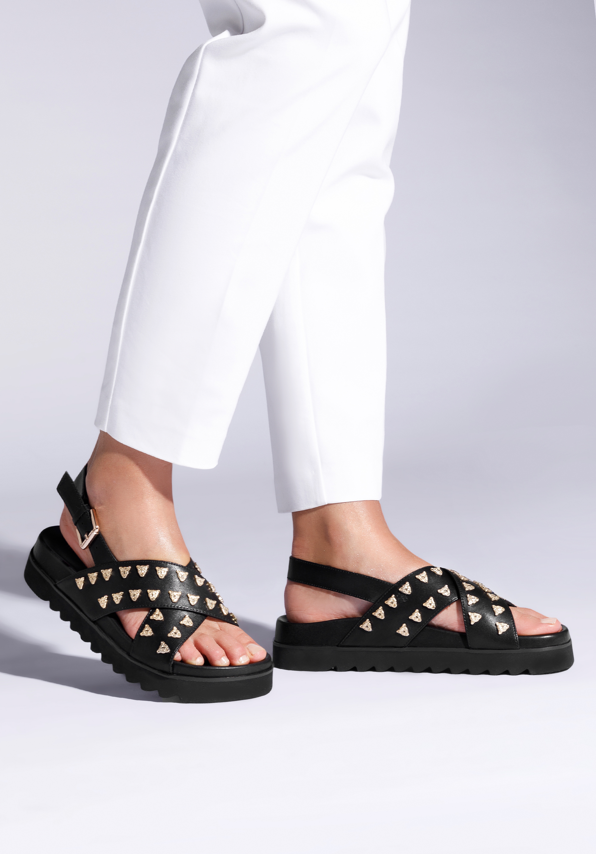 Other stories hot sale studded sandals