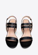 Women's delicate strap sandals, black, 98-DP-206-1-40, Photo 3