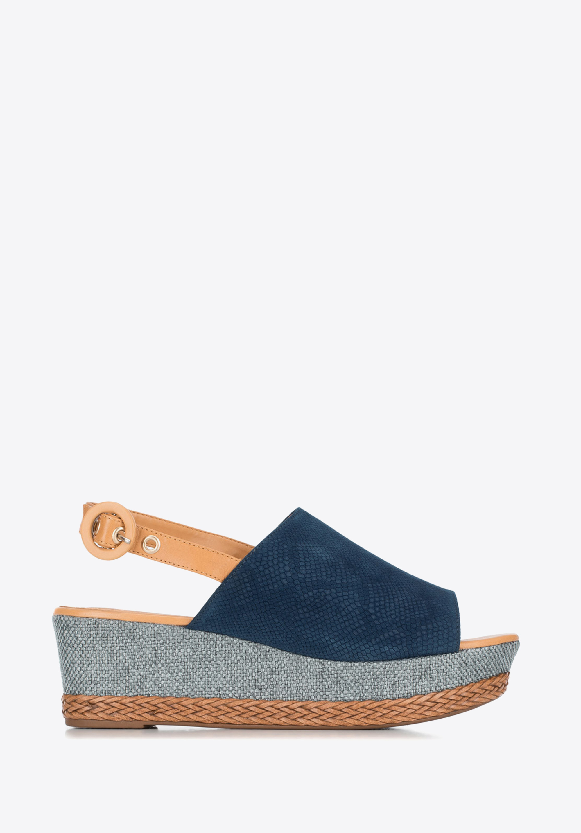 Women's shoes, navy blue, 88-D-710-7-36, Photo 1