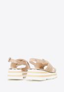 Shoes, beige-white, 92-D-118-9-40, Photo 3