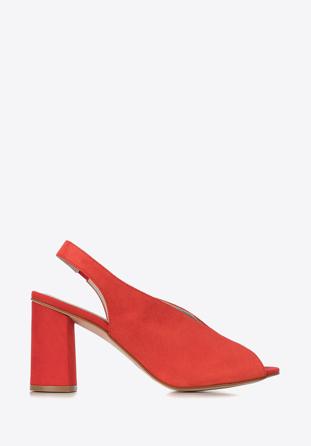 Women's shoes, red, 90-D-651-3-38, Photo 1