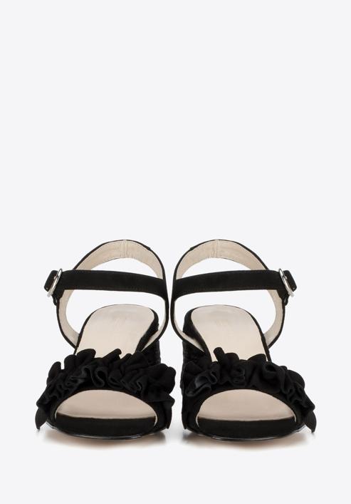 Women's sandals, black, 88-D-450-3-39, Photo 4