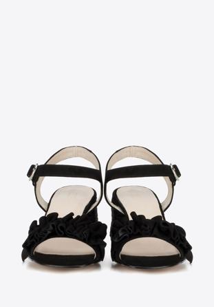 Women's sandals, black, 88-D-450-1-39, Photo 1