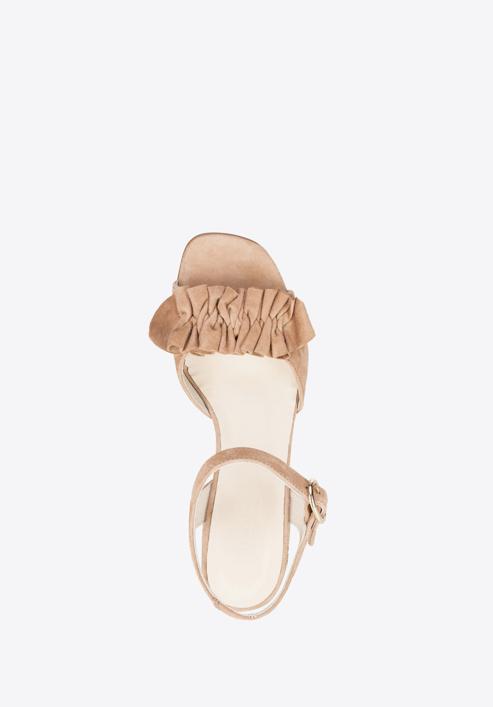 Women's sandals, beige, 88-D-450-9-36, Photo 5