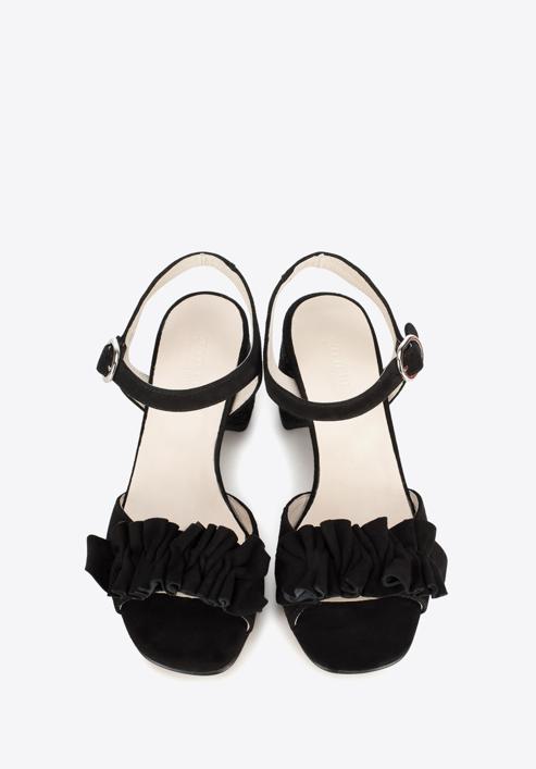 Women's sandals, black, 88-D-450-3-37, Photo 7