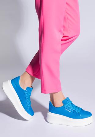 Women's platform fashion trainers