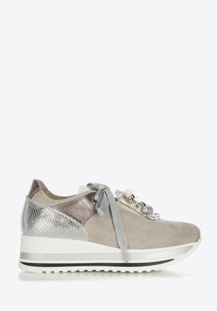 Shoes, grey, 95-D-656-9-41, Photo 1