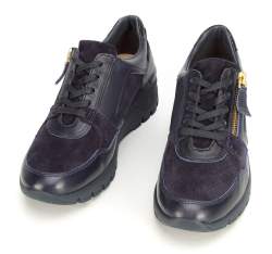 Shoes, navy blue, 92-D-301-7-41, Photo 1