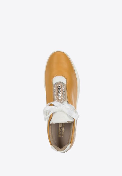 Shoes, cognac, 95-D-653-Y-39, Photo 5