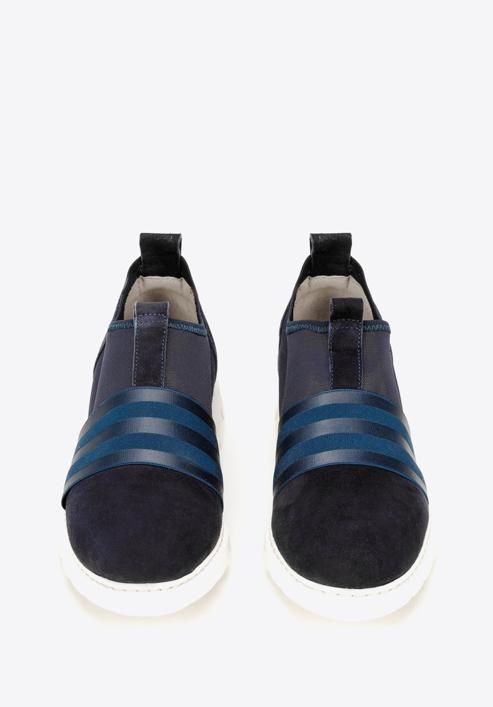 Shoes, navy blue, 92-D-116-7-37, Photo 5