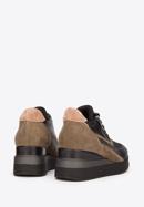 Fashion suede trainers, black, 93-D-655-X1-41, Photo 5