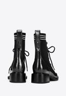 Leather lace up boots, black, 93-D-954-8-38, Photo 5