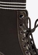 Leather lace up boots, brown, 93-D-954-8-37, Photo 7