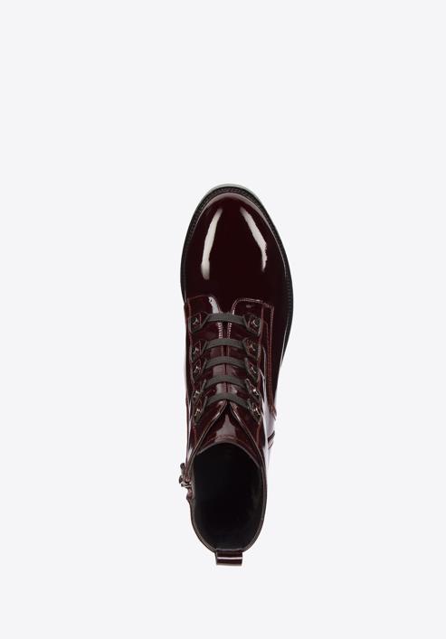 Shoes, burgundy, 93-D-953-1L-37, Photo 4