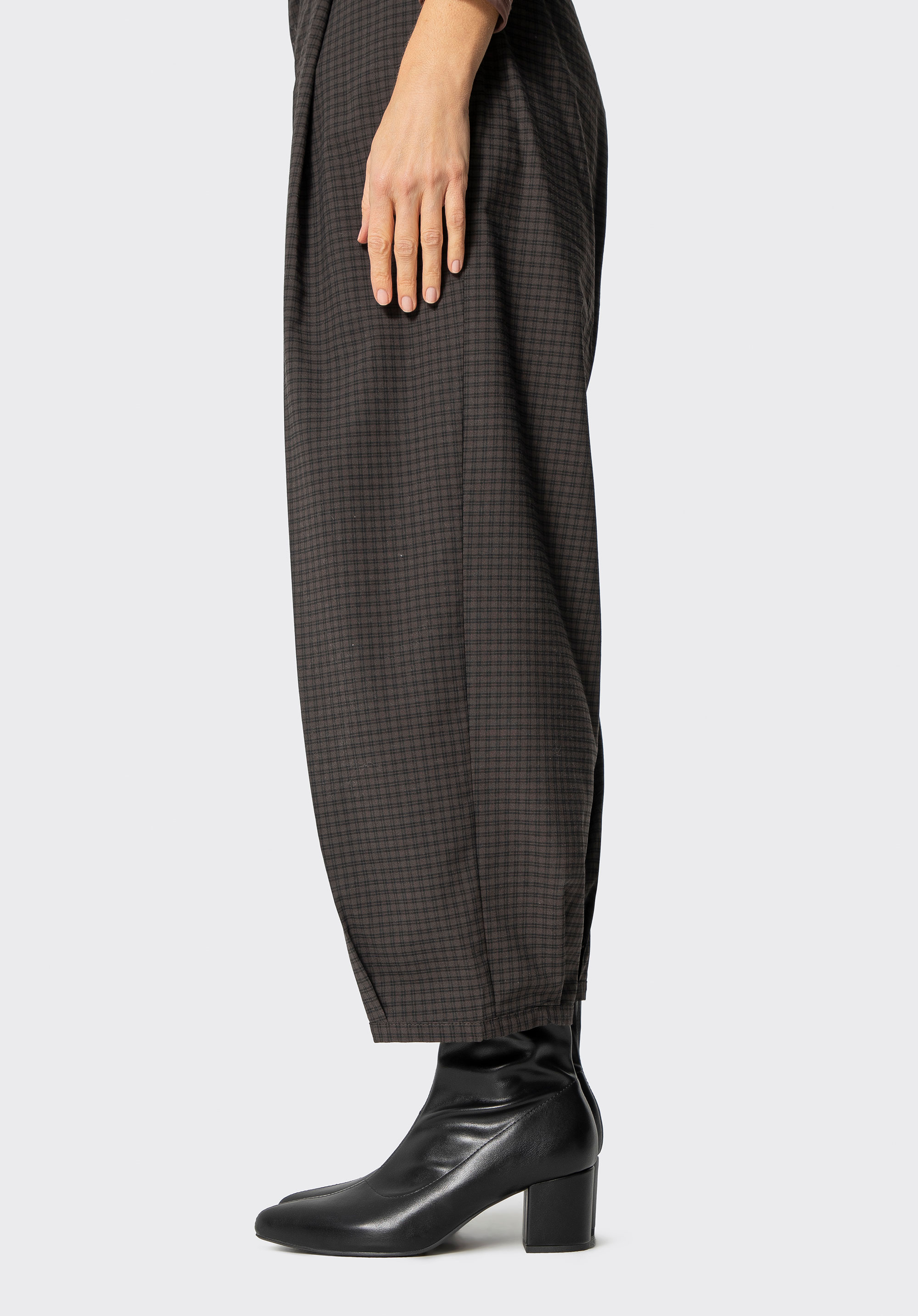 Women’s fitted block-heel boots, black, 101-DP-852-1-41, Photo 1