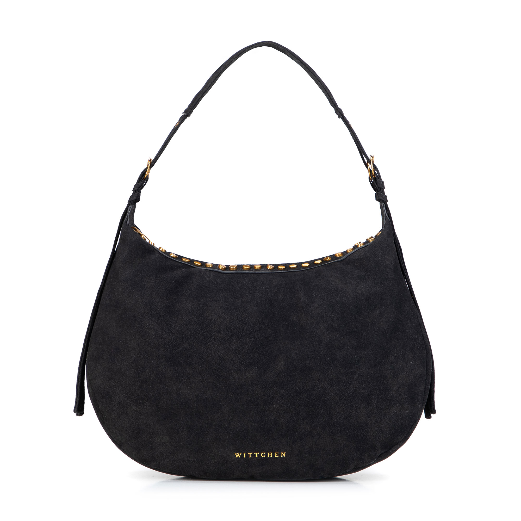 Čierna dámska crossbody kabelka Wittchen z polyesteru s moderným vzhľadom, Vyberte variant čierna