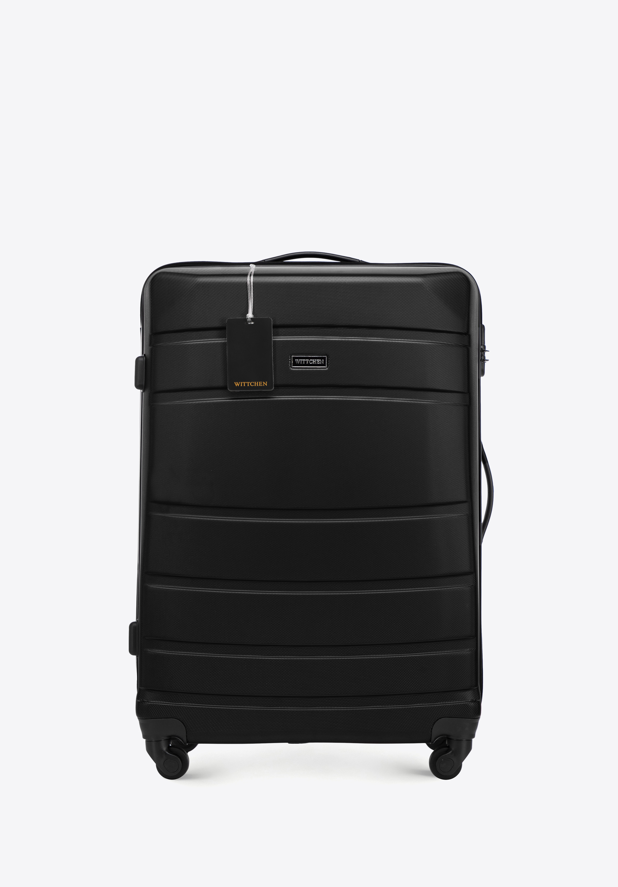 Set: large ABS suitcase with a luggage tag | 56-3A-653-Z5 | Good