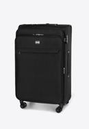 Large soft shell suitcase, black, 56-3S-653-3, Photo 4