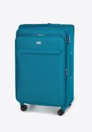 Large soft shell suitcase, turquoise, 56-3S-653-9, Photo 4