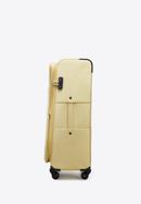 Large soft shell suitcase, beige, 56-3S-853-80, Photo 2