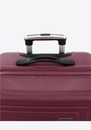Duża walizka z ABS-u tłoczona, bordowy, 56-3A-633-35, Zdjęcie 10