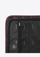 Duża walizka z ABS-u tłoczona, bordowy, 56-3A-633-35, Zdjęcie 9