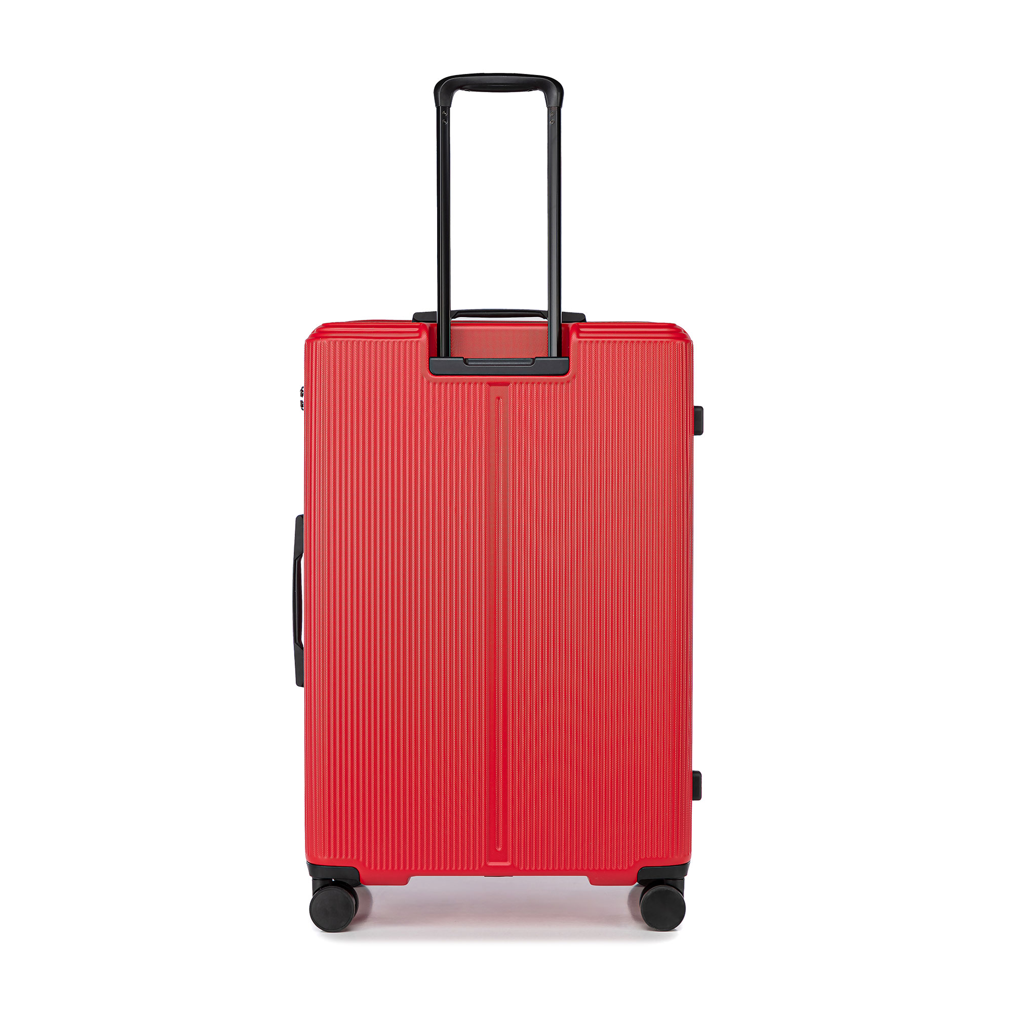 Veľký kufor z ABS s jemnými pruhmi, červený 56-3A-603-30, Vyberte variant červená