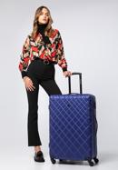Large suitcase, navy blue, 56-3A-553-31, Photo 15