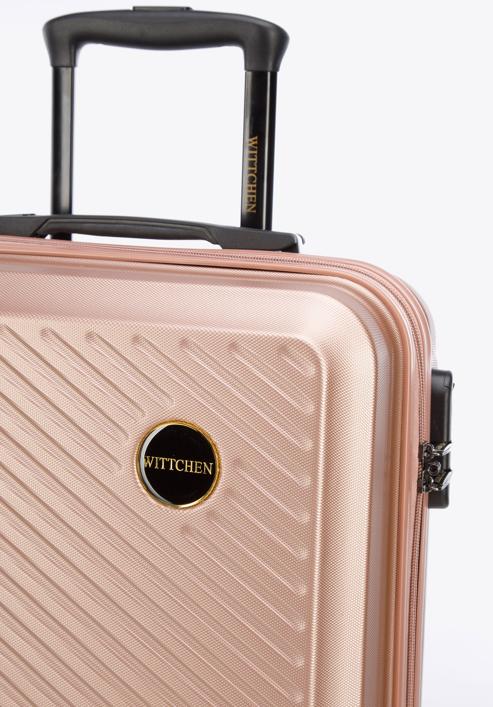 Large suitcase, powder pink, 56-3A-743-85, Photo 9