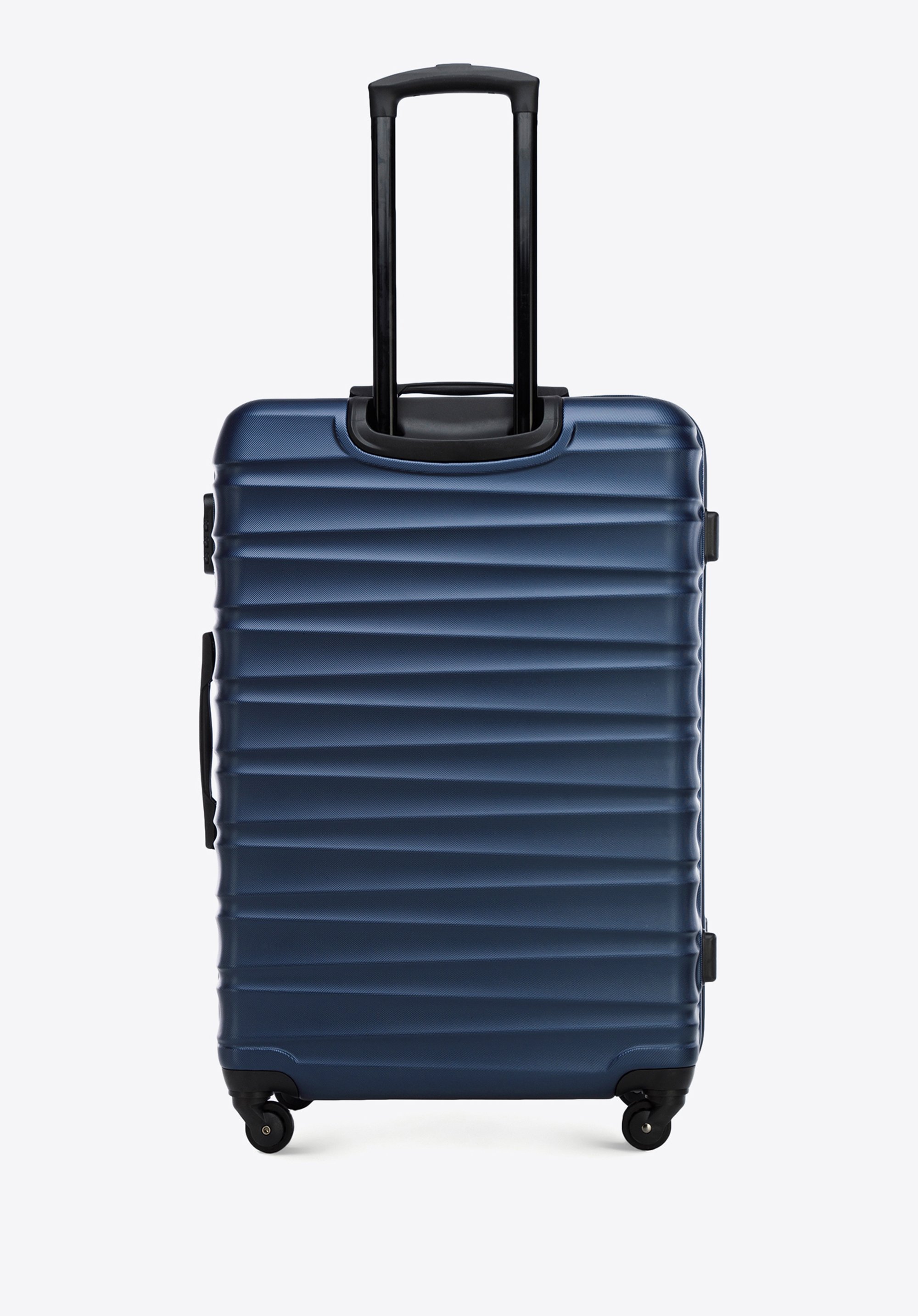 Navy blue suitcase on sale