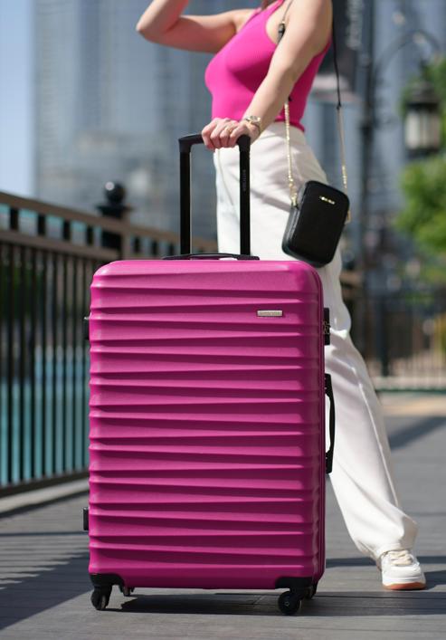 Large suitcase, pink, 56-3A-313-70, Photo 30