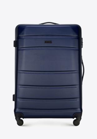Large suitcase, navy blue, 56-3A-653-90, Photo 1