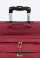 Large suitcase with colourful zipper, burgundy, 56-3S-503-91, Photo 11