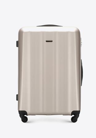 Large suitcase, cream, 56-3P-113-86, Photo 1